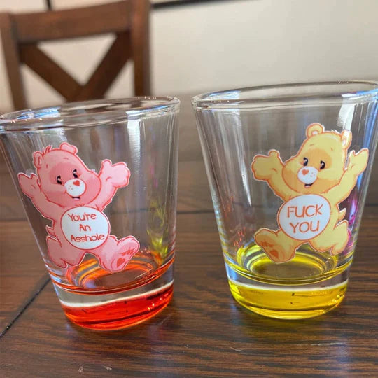 SwearBear Shot Glasses (Set Of 6)