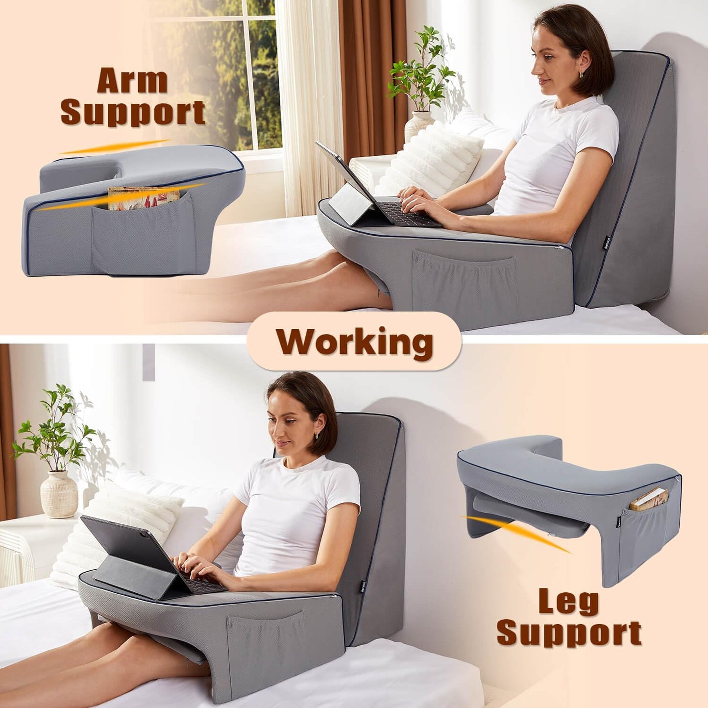 Homelae™ Multifunctional Armrest Pillow