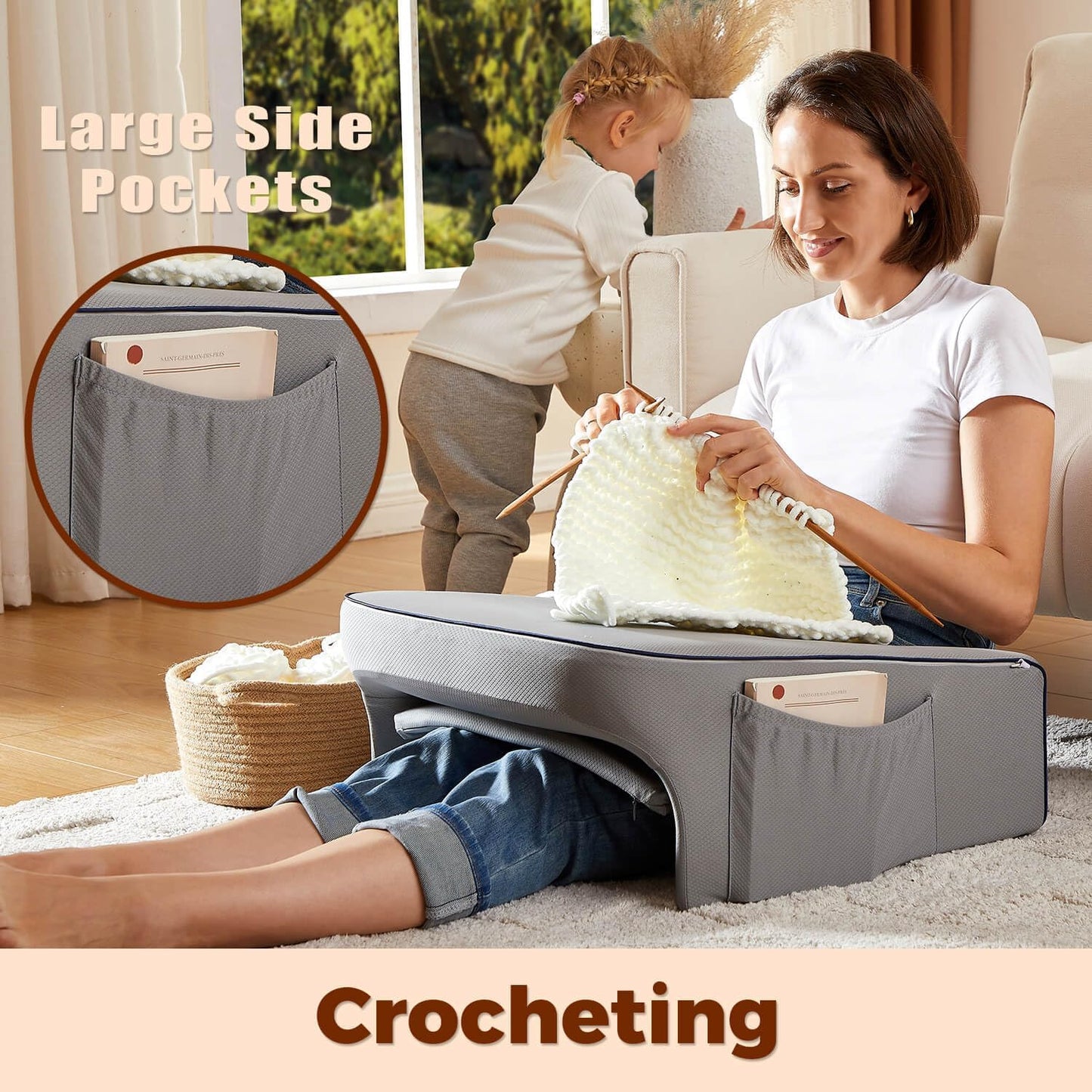 Homelae™ Multifunctional Armrest Pillow