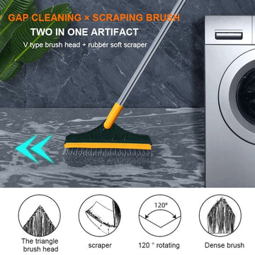 Homelae™ 2-in-1 Triangular Floor Brush