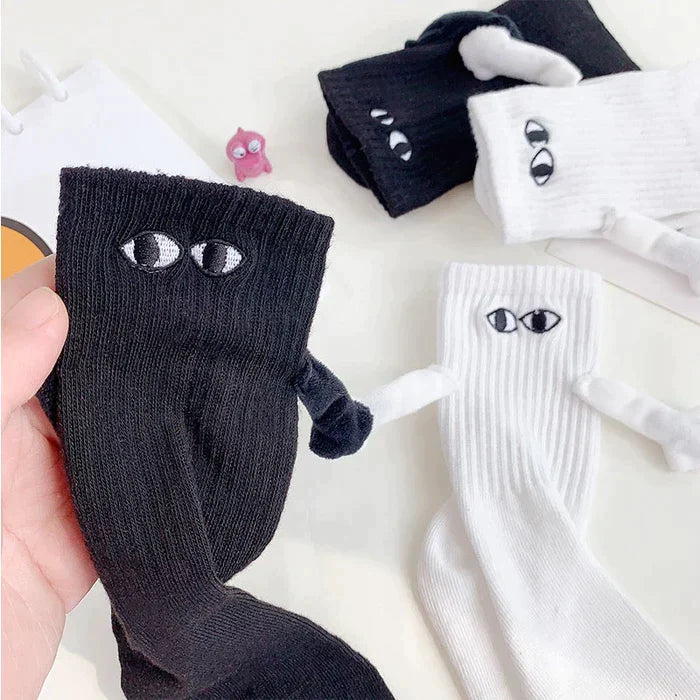 Magnetic Hand-Holding Socks