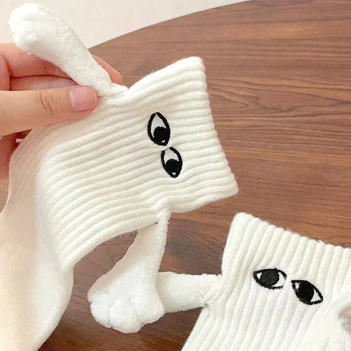 Magnetic Hand-Holding Socks