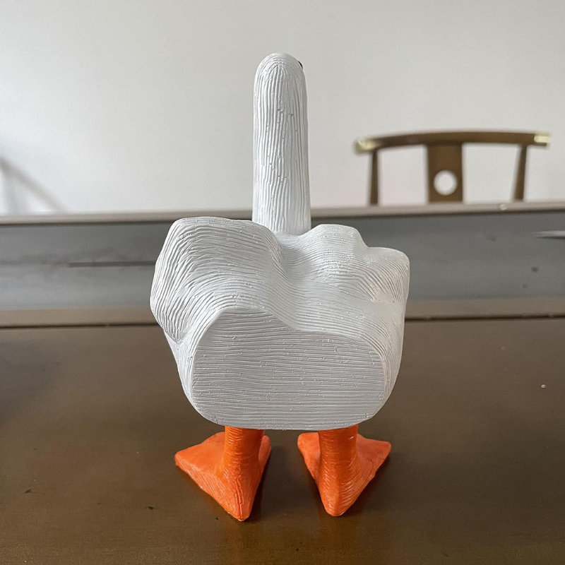 Middle Finger Duck