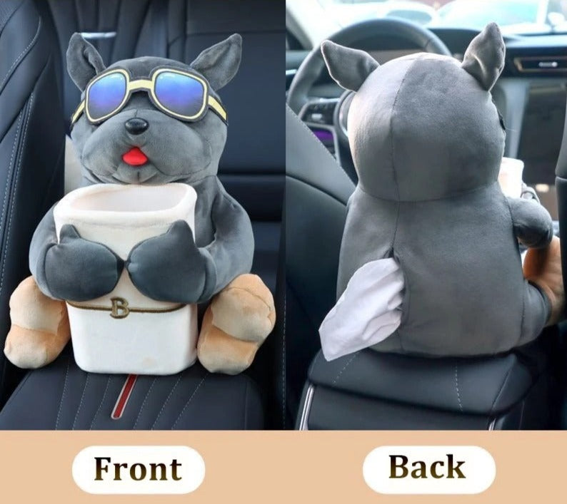 Homelae™ Doggie Car Tissue Box