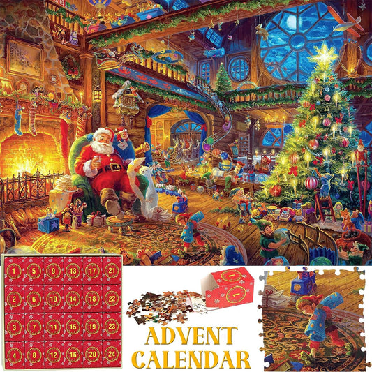 Homelae™ Christmas Advent Calendar Puzzle