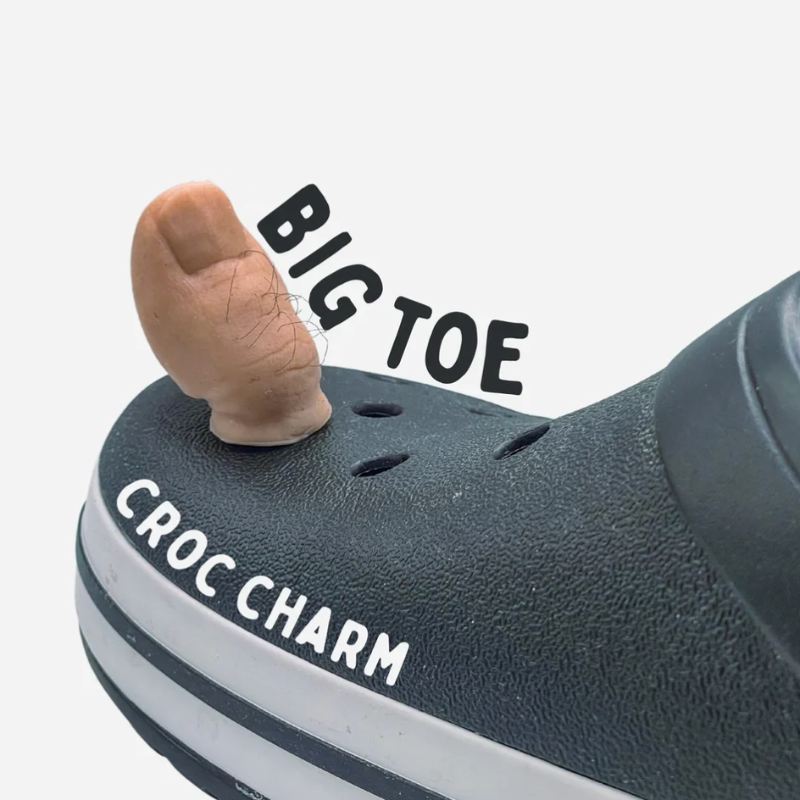 Homelae™ Big Toe Croc Charm