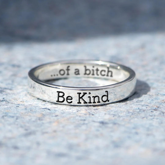 Homelae™ Be Kind (Of A Bitch) Ring