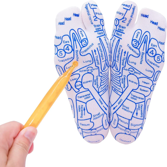 Homelae™ Reflexology Socks with Massage Tool