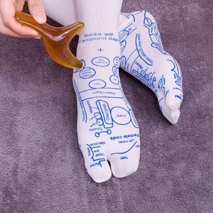 Homelae™ Reflexology Socks with Massage Tool