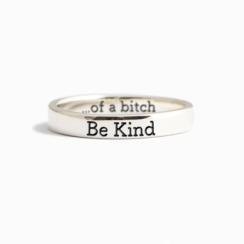 Homelae™ Be Kind (Of A Bitch) Ring