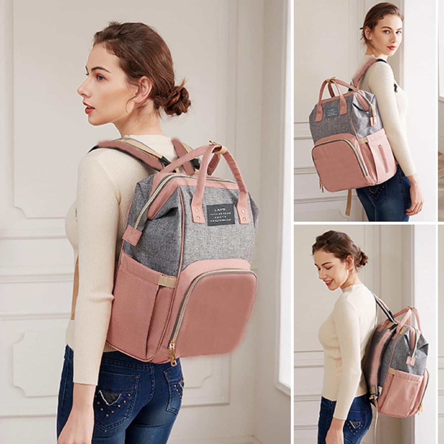 Homelae™ 7-in-1 Diaper Bag Backpack