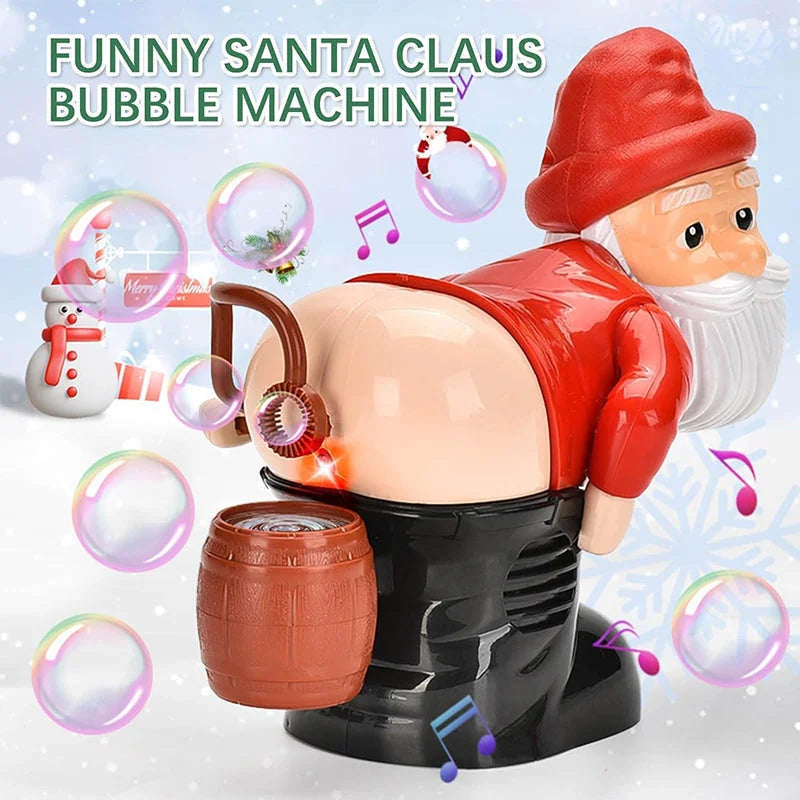 Homelae™ Bubble Blowing Santa