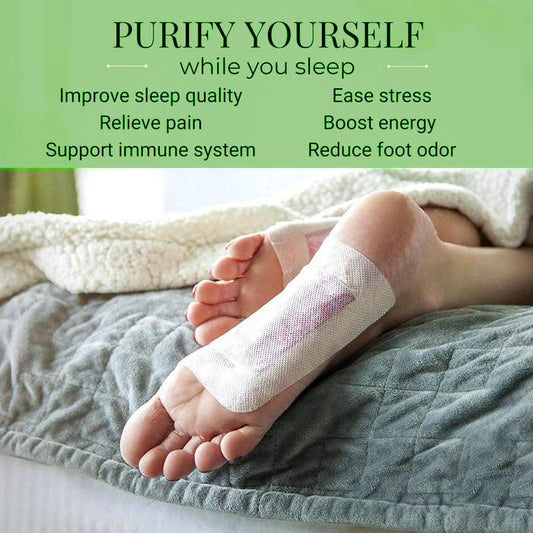 Natural Bamboo Vinegar Detox Foot Pads