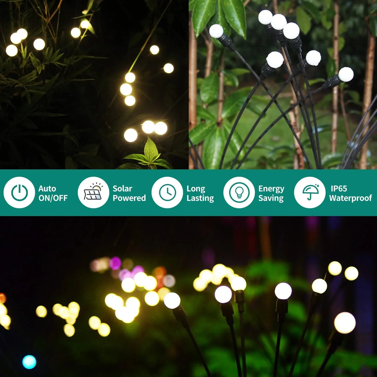Solar Firefly Lights (6pcs)