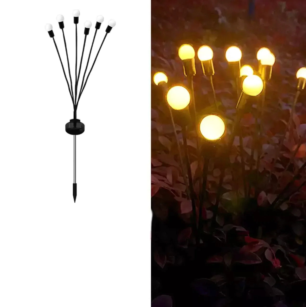 Solar Firefly Lights (6pcs)