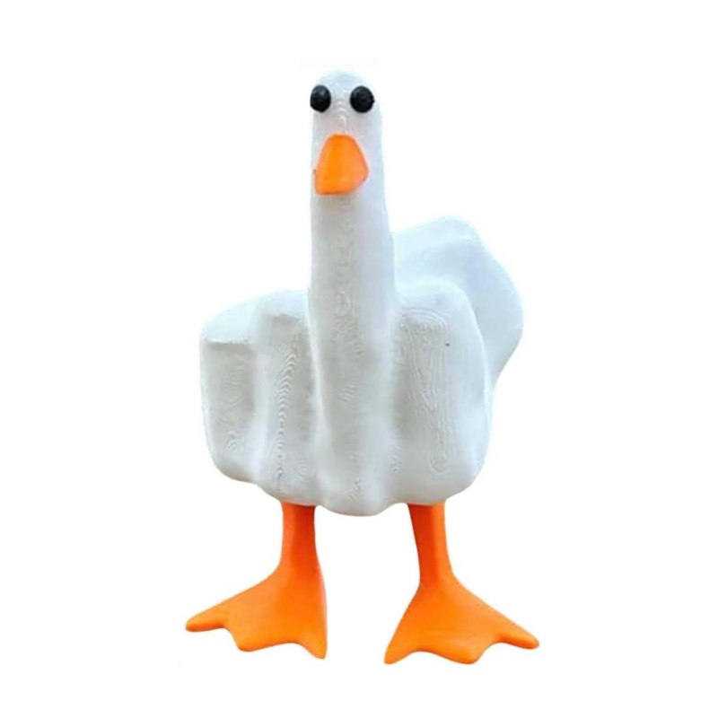 Middle Finger Duck